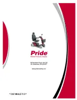 Предварительный просмотр 45 страницы Pride Celebrity DX Sport Owner'S Manual