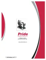 Предварительный просмотр 47 страницы Pride CELEBRITY X SPORT Owner'S Manual