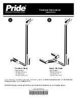 Preview for 1 page of Pride Comfort Seat Technical Instructions