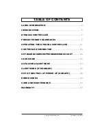 Preview for 3 page of Pride Dynamic Controller INFMANU3676 Operation Instructions Manual