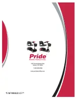 Preview for 44 page of Pride Elite Trsveller Owner'S Manual