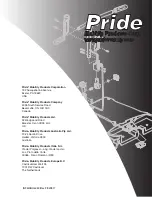 Preview for 22 page of Pride Go-Go ES8 Manual