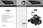 Pride JAZZY 614 series Technical Troubleshooting Manual preview