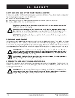 Preview for 16 page of Pride Libre LX SCOOTER SERIES Owner'S Manual