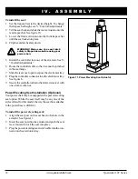 Предварительный просмотр 22 страницы Pride Quantum 1122 3SP Owner'S Manual