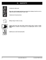 Preview for 8 page of Pride Quantum 6000Z Series Owner'S Manual