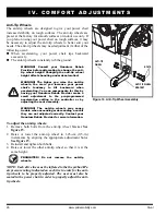 Предварительный просмотр 26 страницы Pride Quantum Rival series Owner'S Manual