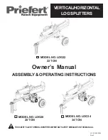 Priefert LOG22 Owner'S Manual preview