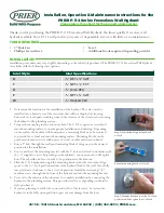 Prier P-114 Series Installation, Operation & Maintenance Instructions preview