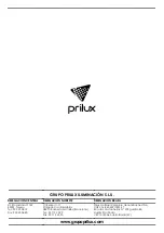 Preview for 4 page of Prilux 195164 Manual