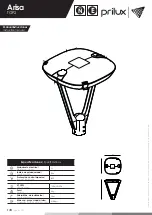 Preview for 1 page of Prilux Arisa TOP2 Instruction Manual