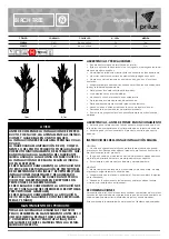 Preview for 2 page of Prilux Birch Tree 390866 Quick Start Manual