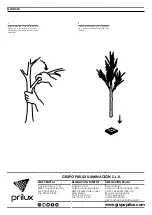 Preview for 3 page of Prilux Birch Tree 390866 Quick Start Manual