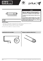 Preview for 1 page of Prilux ecTUBE T8 GLASS N User Manual