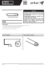 Preview for 3 page of Prilux ecTUBE T8 GLASS N User Manual