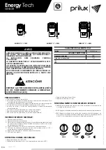 Prilux ENERGY TECH 10W Assembly Instructions Manual preview