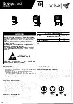 Preview for 4 page of Prilux ENERGY TECH 10W Assembly Instructions Manual