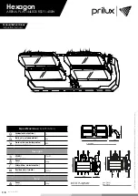 Preview for 1 page of Prilux Hexagon ARENA-PLAY Instruction Manual