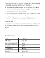 Preview for 2 page of Prima Appliance Care LCTM 25 Instruction Manual