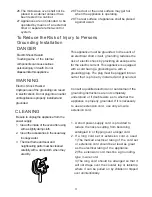 Предварительный просмотр 4 страницы Prima Appliance Care LCTM 25 Instruction Manual