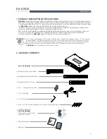 Preview for 3 page of Prima audison AP4.9 bit User Manual