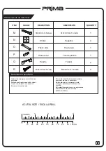 Предварительный просмотр 5 страницы Prima C1610932 Assembly Instructions Manual