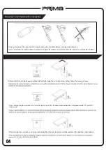 Предварительный просмотр 6 страницы Prima C1610932 Assembly Instructions Manual