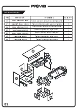 Предварительный просмотр 4 страницы Prima C1720023 Assembly Instructions Manual