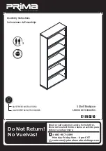 Preview for 1 page of Prima C1910218 Assembly Instructions Manual