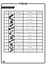 Preview for 4 page of Prima C1910218 Assembly Instructions Manual