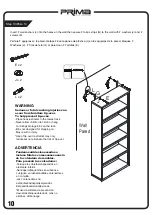 Preview for 12 page of Prima C1910218 Assembly Instructions Manual