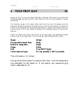 Preview for 18 page of Prima Home Bakery ABM7 Instruction Manual