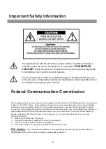 Предварительный просмотр 4 страницы Prima LC-20H3 Operating Manual