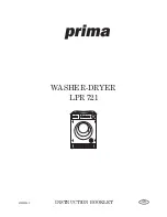 Prima LPR 721 Instruction Booklet preview