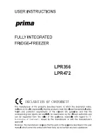 Предварительный просмотр 1 страницы Prima LPR472 User Instructions