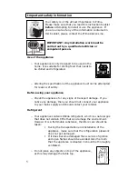 Предварительный просмотр 6 страницы Prima LPR472 User Instructions