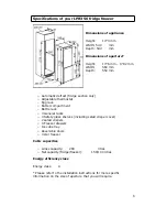 Предварительный просмотр 9 страницы Prima LPR472 User Instructions