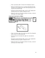 Предварительный просмотр 27 страницы Prima LPR472 User Instructions