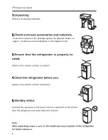 Предварительный просмотр 8 страницы Prima LPR475 User Instructions