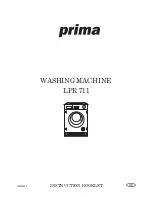 Предварительный просмотр 1 страницы Prima LPR711 Instruction Booklet