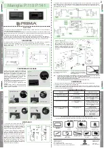 Preview for 1 page of Prima Maniglie P.119 Quick Start Manual