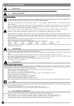 Preview for 10 page of Prima MIG 204 Operating And Maintenance Manual