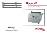 Prima Opera 41 Instruction Manual preview