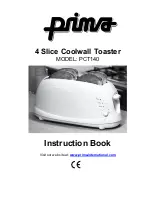 Prima PCT140 Instruction Book preview