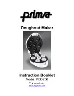 Prima PDD200 Instruction Booklet предпросмотр