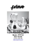 Prima PFP720 User Manual preview