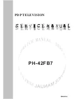 Preview for 1 page of Prima PH-42FB7 Service Manual