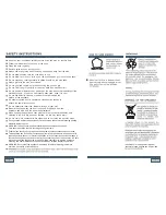 Preview for 3 page of Prima PRCM333 Instruction Manual