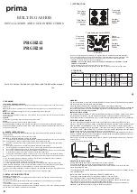 Prima PRGH212 Installation And User Instructions preview