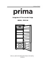 Предварительный просмотр 1 страницы Prima PRRF208 Instruction Manual